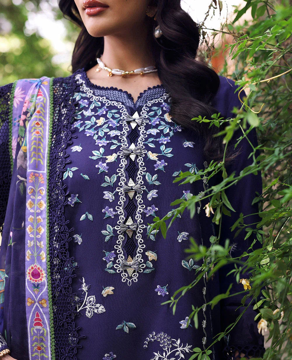 Republic Womenswear | Talia Luxury Lawn 25 | D3-B - Saia - Aqsa Fabrics