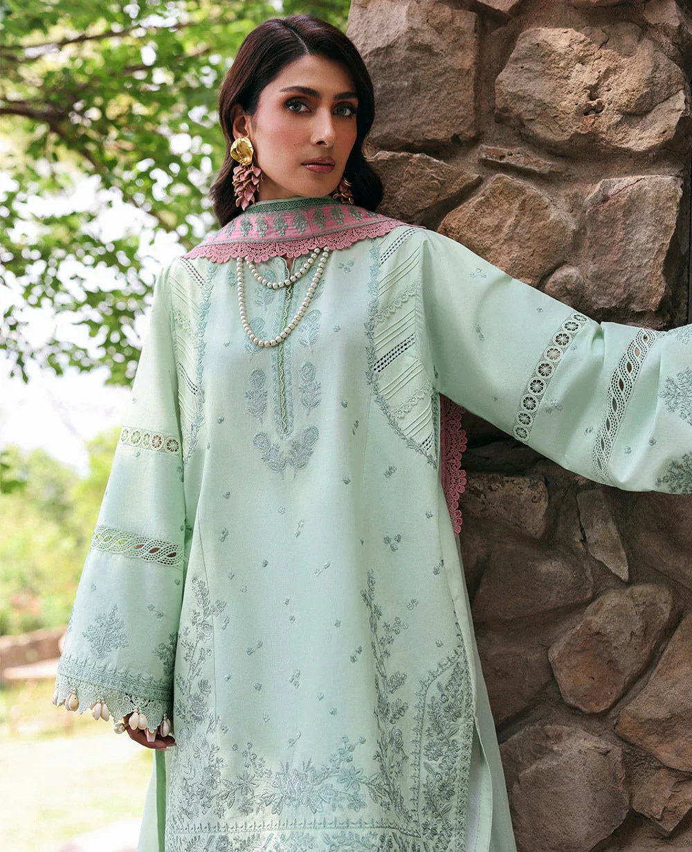 Republic Womenswear | Talia Luxury Lawn 25 | D4-A - Zayli - Aqsa Fabrics