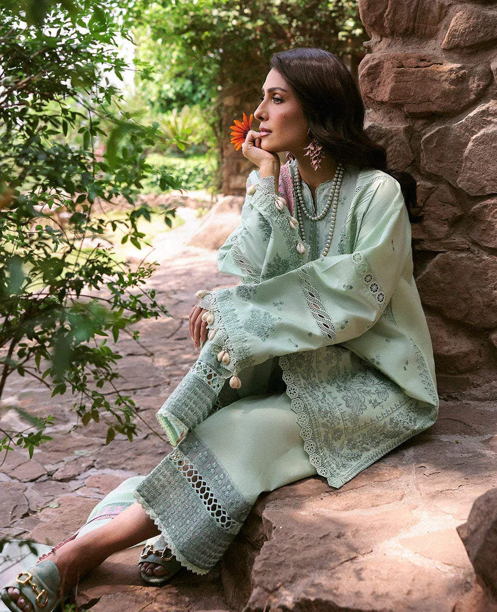 Republic Womenswear | Talia Luxury Lawn 25 | D4-A - Zayli - Aqsa Fabrics