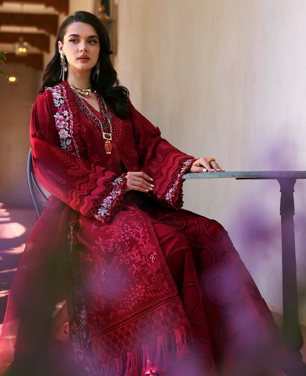 Republic Womenswear | Kalani Eid Luxury Lawn 25 | D4-A - Rhea - Aqsa Fabrics