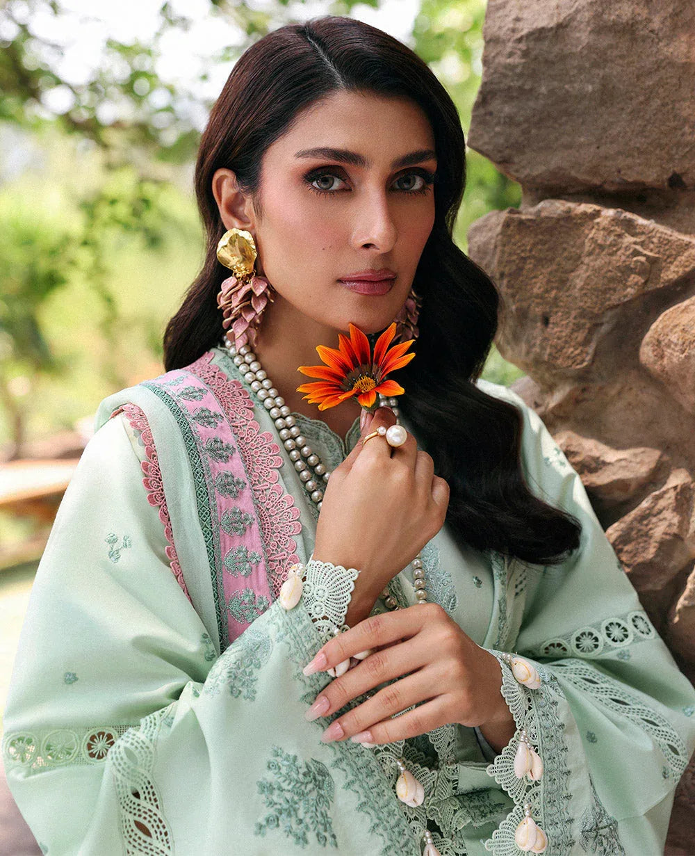 Republic Womenswear | Talia Luxury Lawn 25 | D4-A - Zayli - Aqsa Fabrics