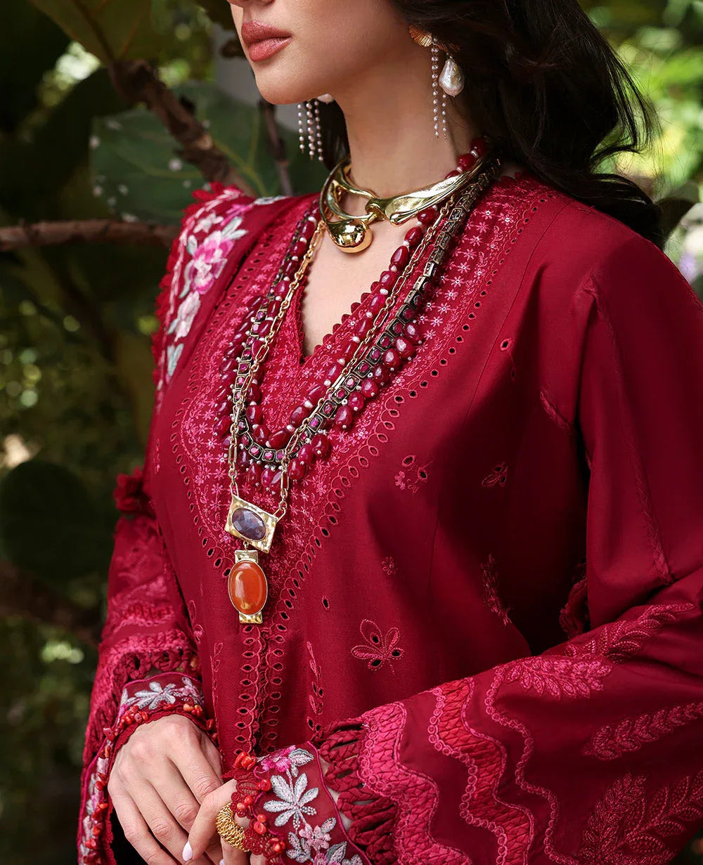 Republic Womenswear | Kalani Eid Luxury Lawn 25 | D4-A - Rhea - Aqsa Fabrics