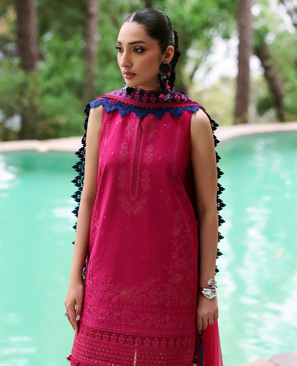 Republic Womenswear | Talia Luxury Lawn 25 | D4-B - Lysa - Aqsa Fabrics