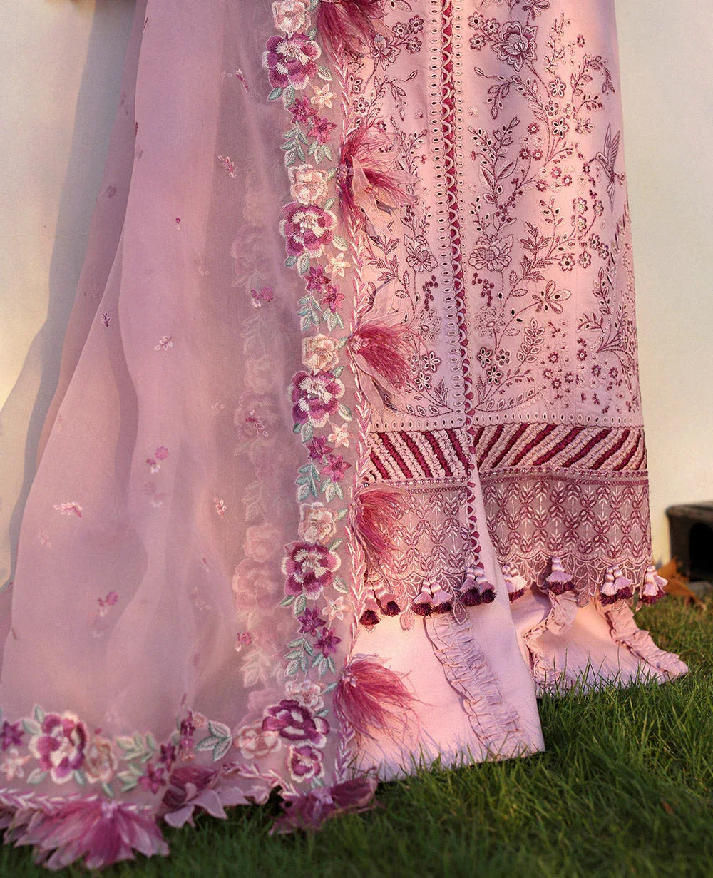Republic Womenswear | Kalani Eid Luxury Lawn 25 | D4-B - Gulbahar - Aqsa Fabrics