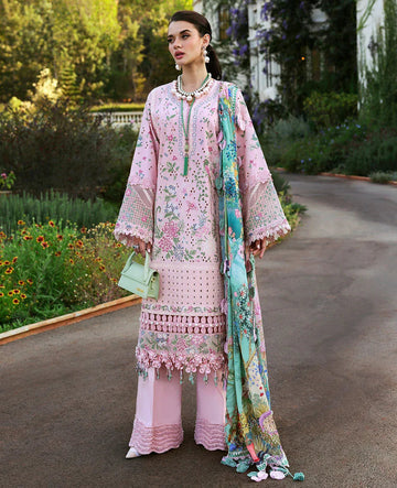 Republic Womenswear | Kalani Eid Luxury Lawn 25 | D5-A - Meher - Aqsa Fabrics