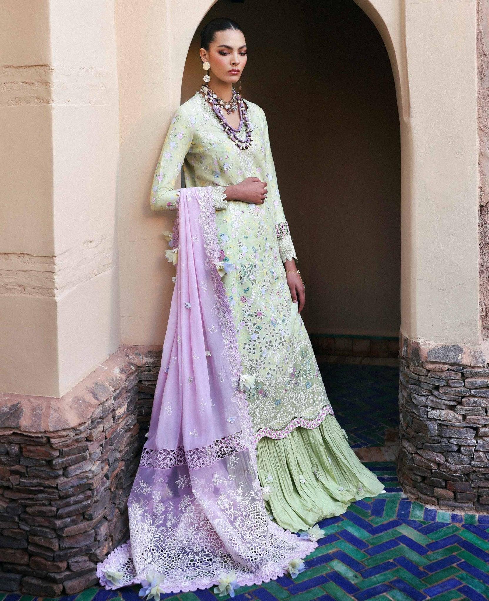 Republic Womenswear | Reine Luxury Lawn 26 | Perla