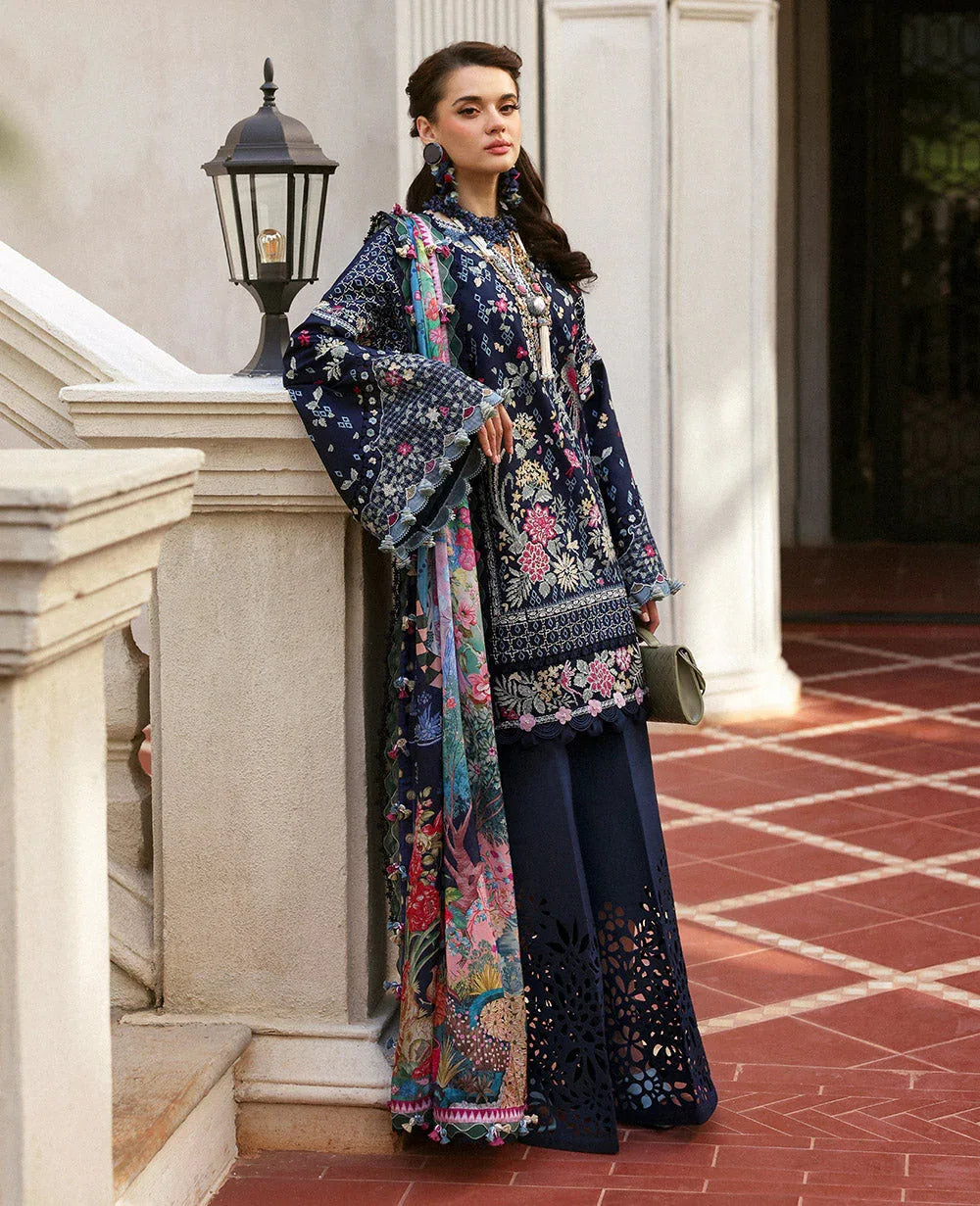 Republic Womenswear | Kalani Eid Luxury Lawn 25 | D5-B - Nyra - Aqsa Fabrics