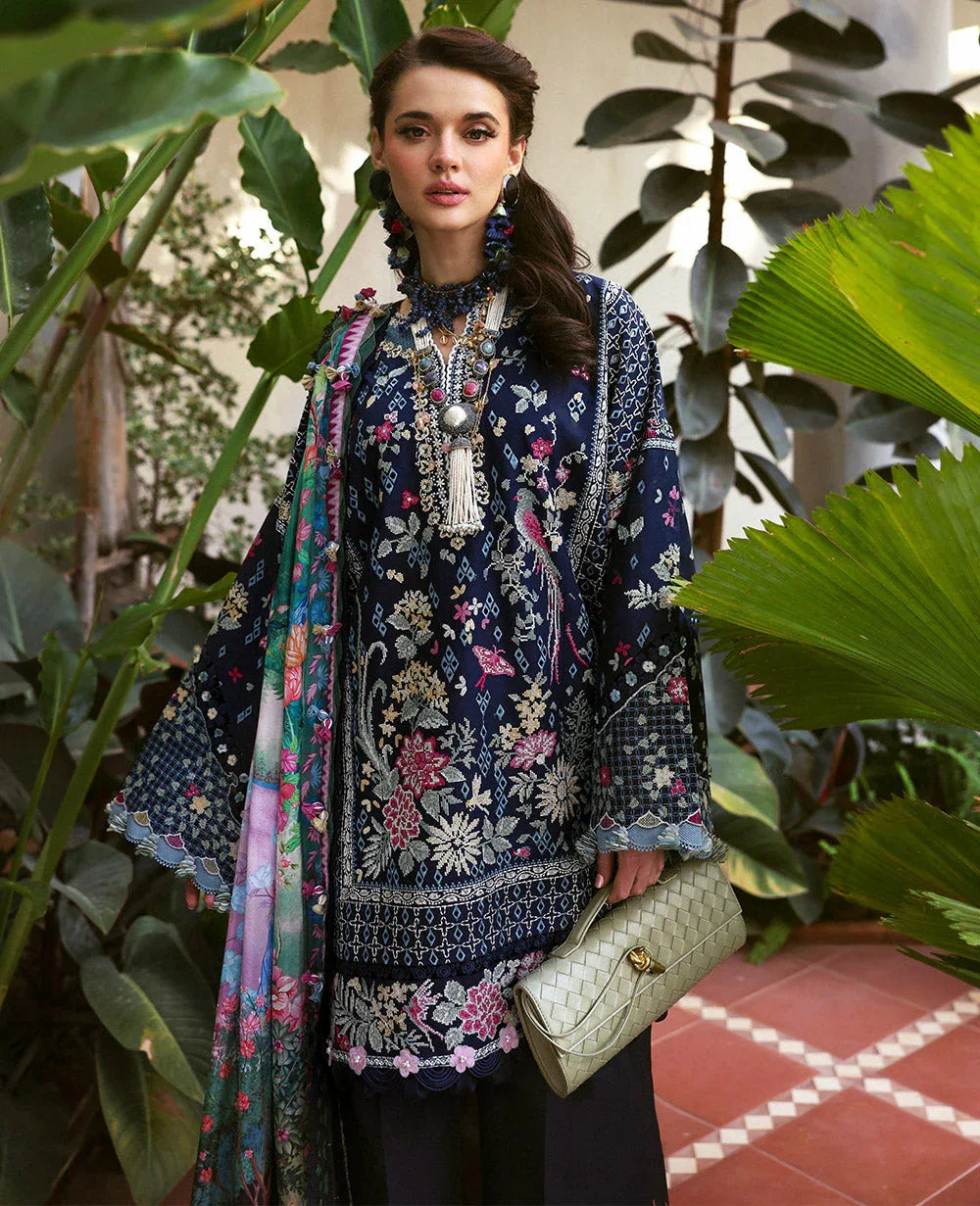 Republic Womenswear | Kalani Eid Luxury Lawn 25 | D5-B - Nyra - Aqsa Fabrics