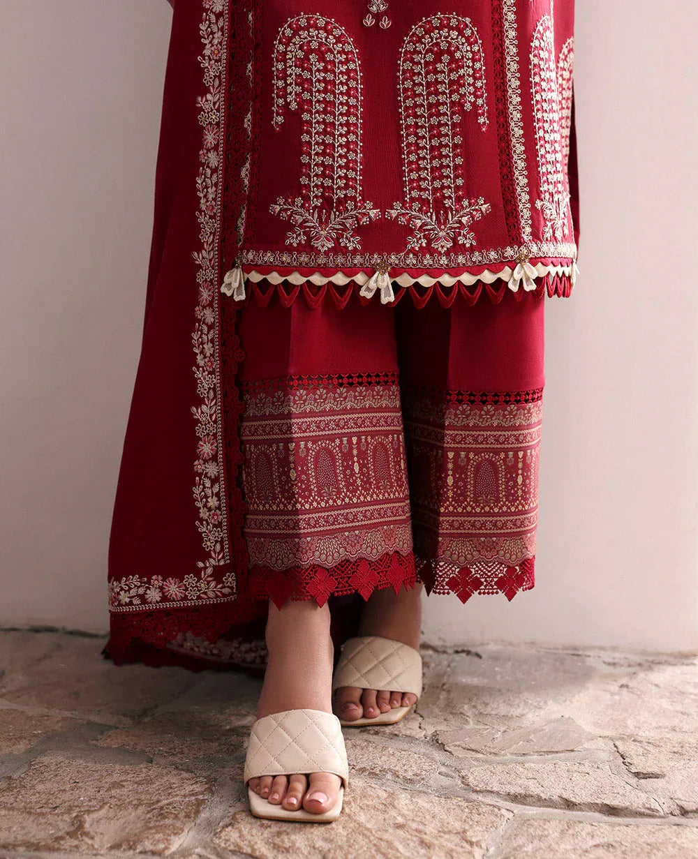 Republic Womenswear | Talia Luxury Lawn 25 | D6-A - Evara - Aqsa Fabrics