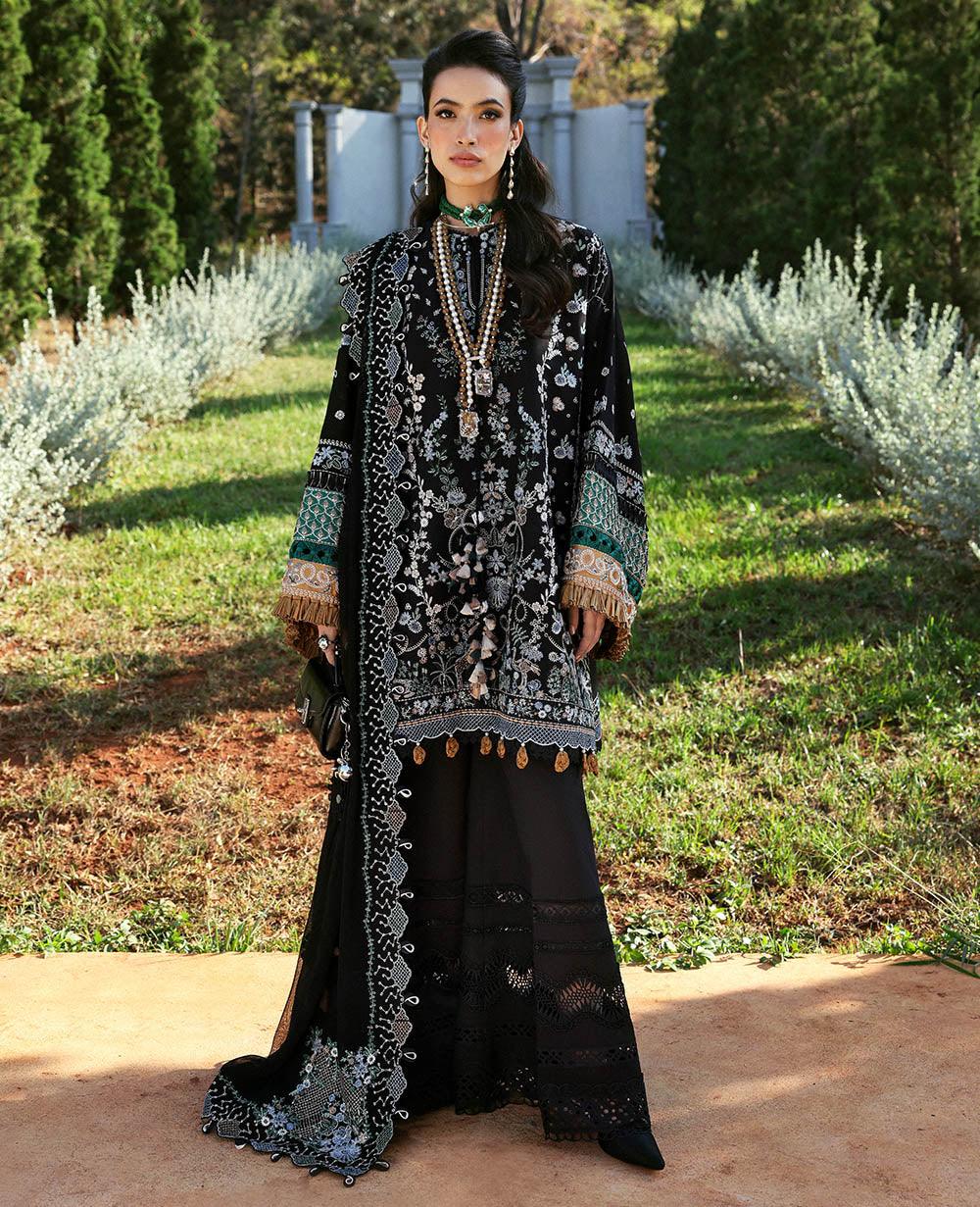 Republic Womenswear | Kalani Eid Luxury Lawn 25 | D6-B - Talia - Aqsa Fabrics