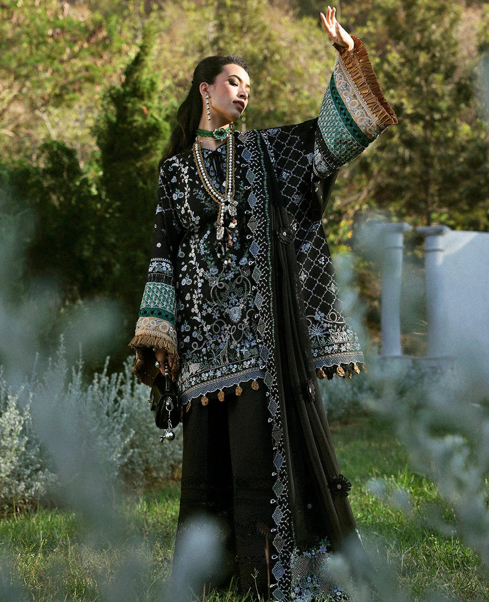Republic Womenswear | Kalani Eid Luxury Lawn 25 | D6-B - Talia - Aqsa Fabrics