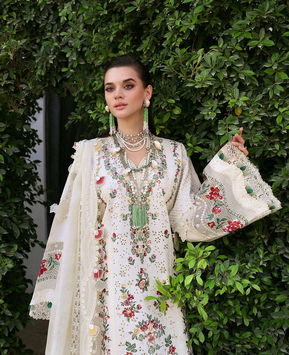 Republic Womenswear | Kalani Eid Luxury Lawn 25 | D7-A - Mira - Aqsa Fabrics