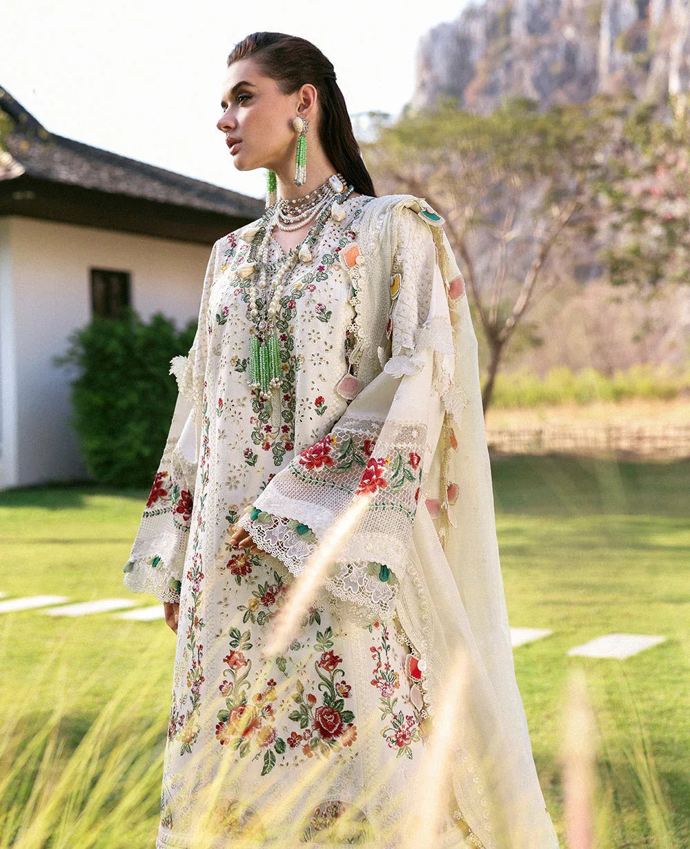 Republic Womenswear | Kalani Eid Luxury Lawn 25 | D7-A - Mira - Aqsa Fabrics