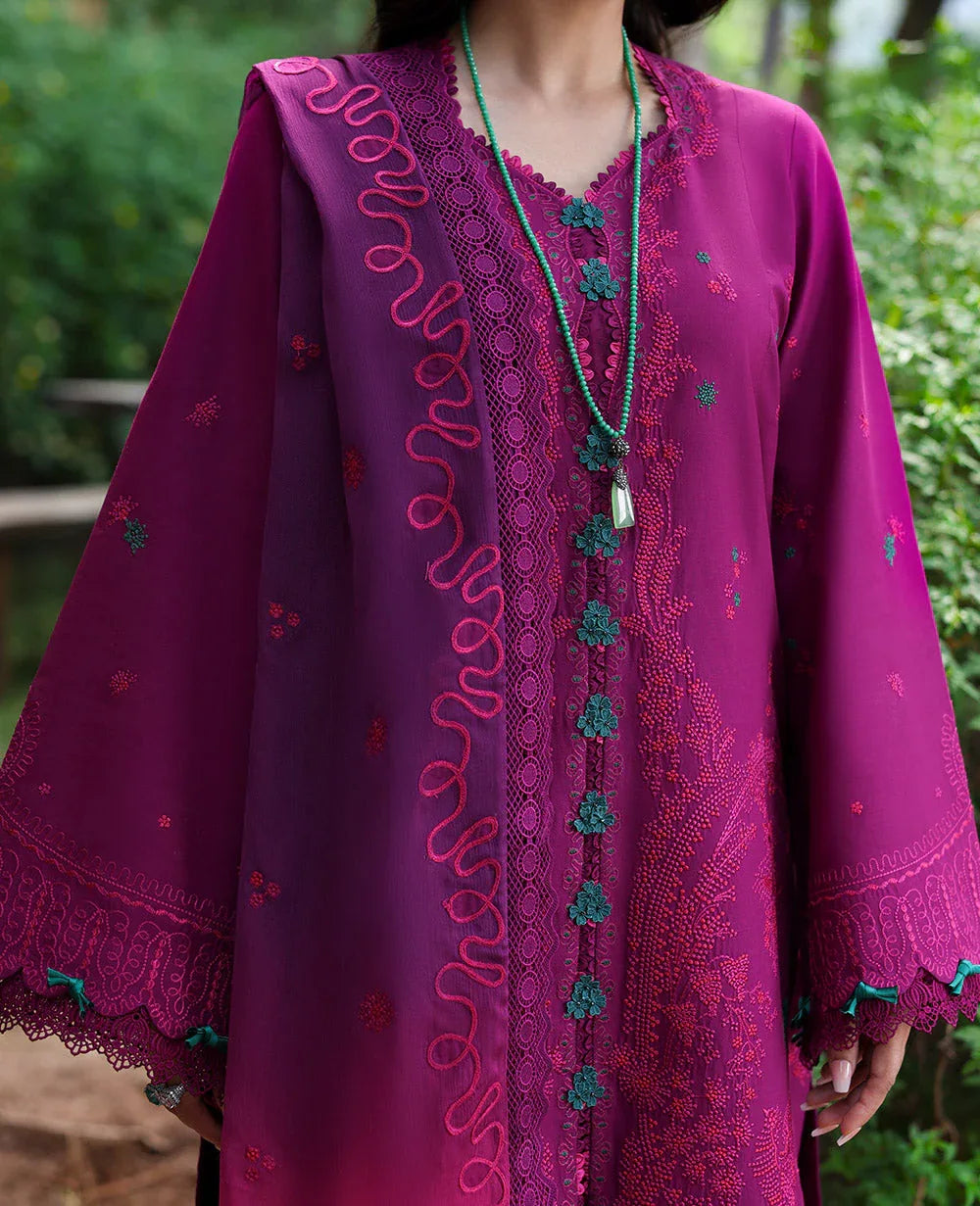Republic Womenswear | Talia Luxury Lawn 25 | D7-B - Elin - Aqsa Fabrics