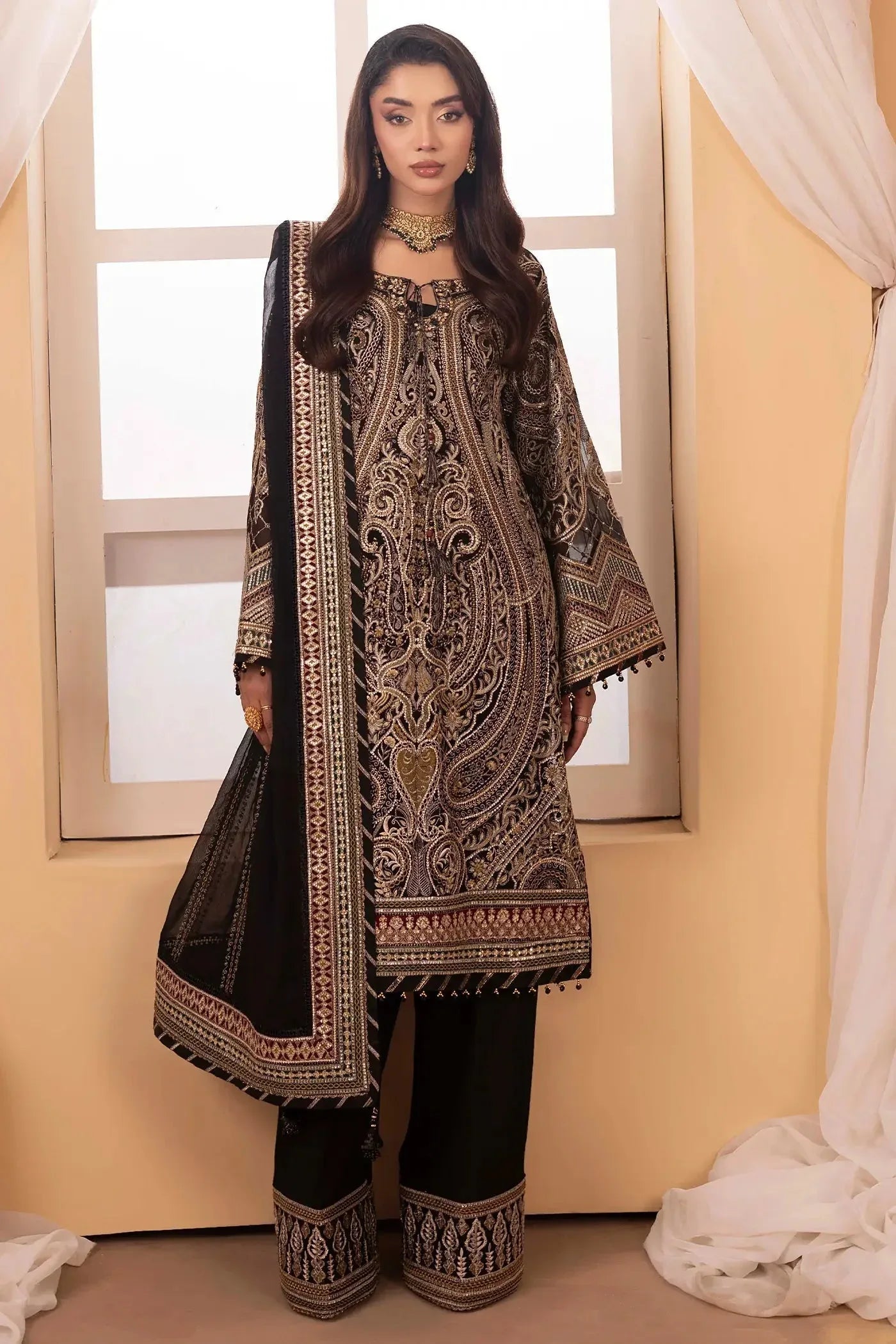 Adans Libas | Barroco Formals 25 | Barroco 1556 - Aqsa Fabrics