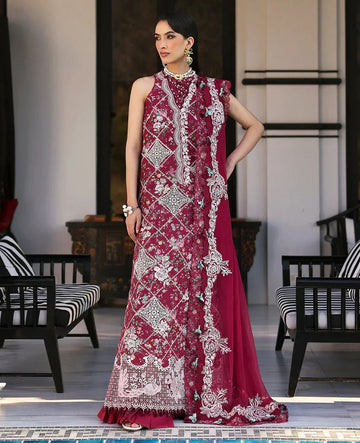 Republic Womenswear | Kalani Eid Luxury Lawn 25 | D8-B - Lyanna - Aqsa Fabrics