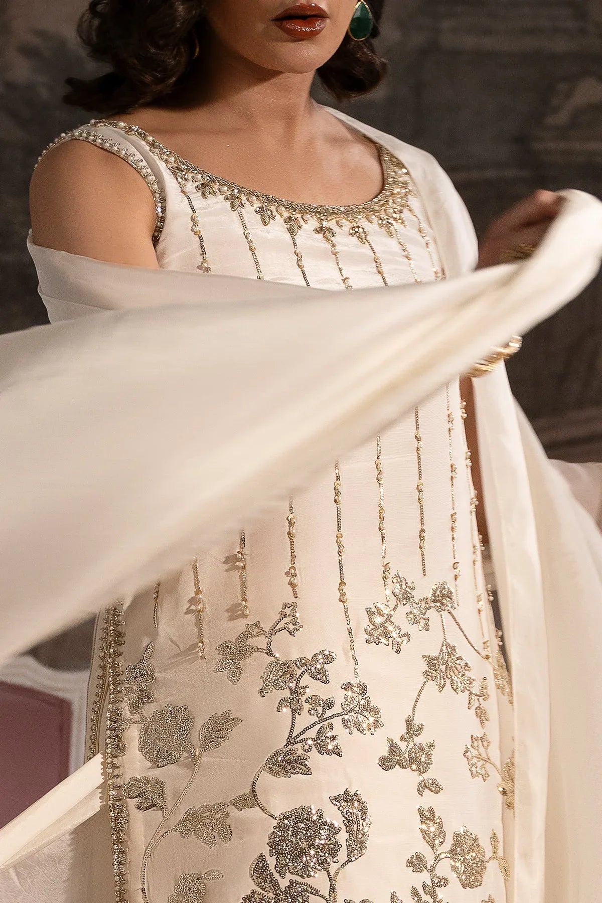 Mina Kashif | Emilie Formals | Muse - Aqsa Fabrics