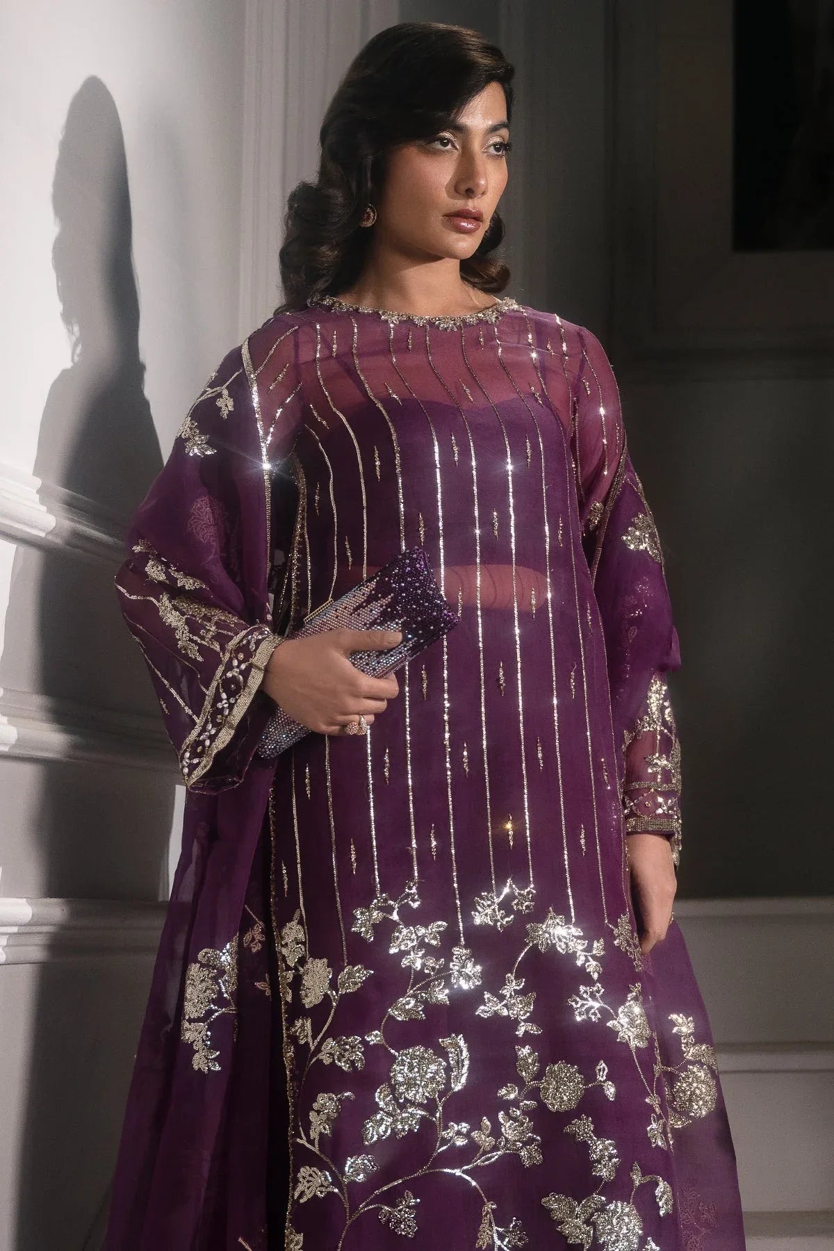 Mina Kashif | Emilie Formals | Marie - Aqsa Fabrics