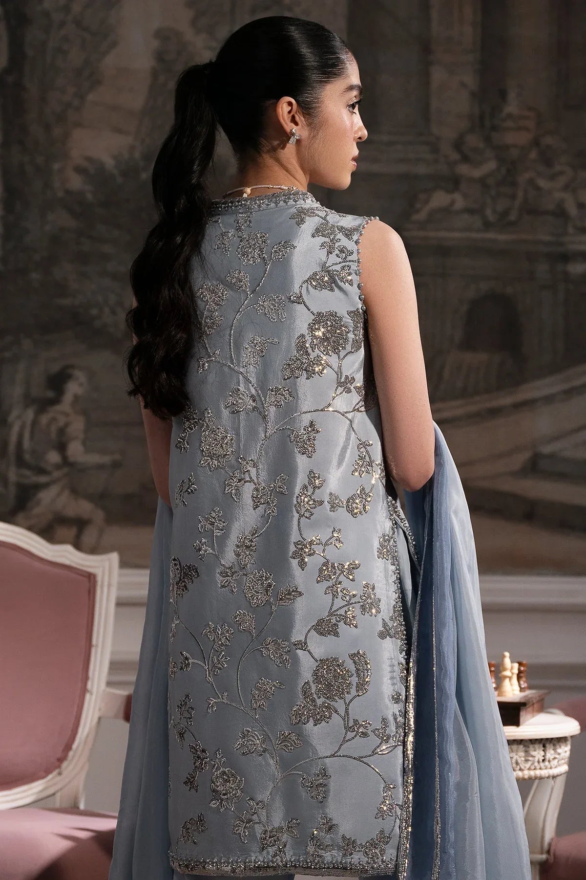 Mina Kashif | Emilie Formals | Zenyre - Aqsa Fabrics
