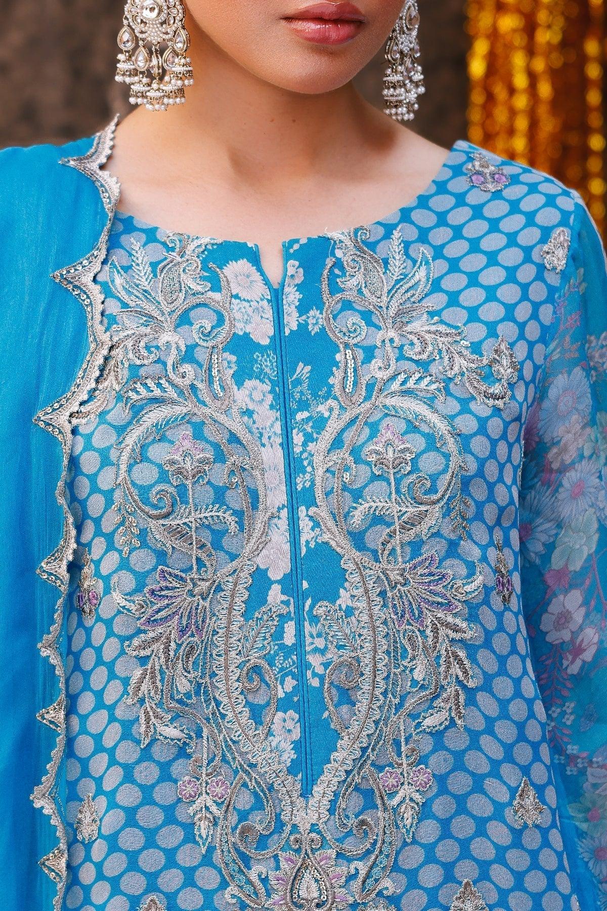 Charizma | Vasal Chiffon | VSL25-20 - Aqsa Fabrics