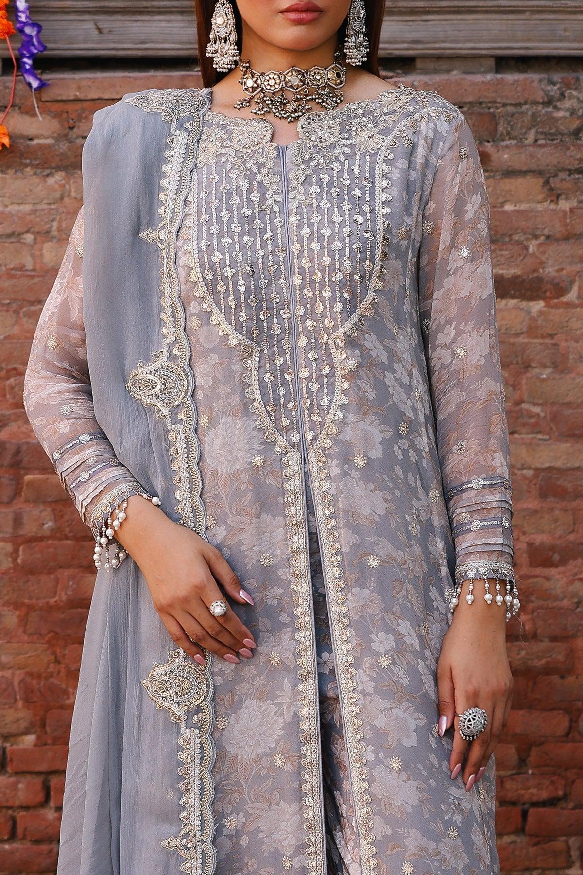 Charizma | Vasal Chiffon | VSL25-22 - Aqsa Fabrics
