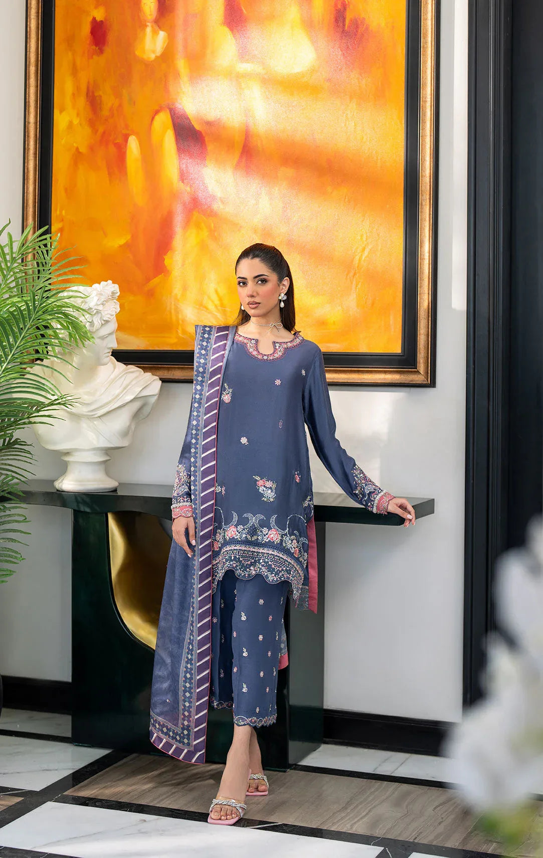 Dhanak | SS 25 Luxury Pret | SS25DL-0312 - Aqsa Fabrics