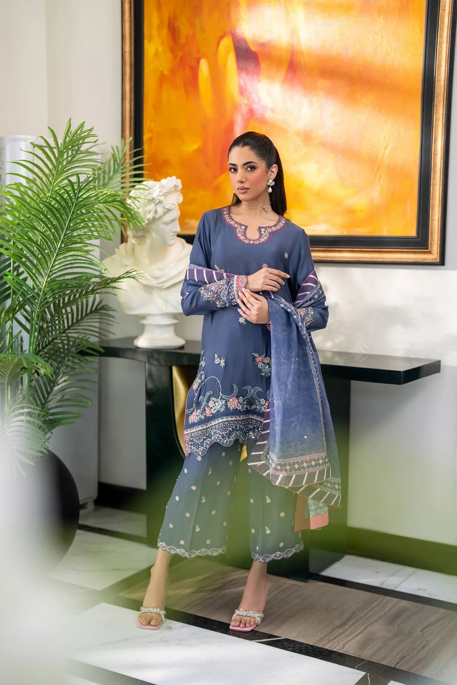 Dhanak | SS 25 Luxury Pret | SS25DL-0312 - Aqsa Fabrics