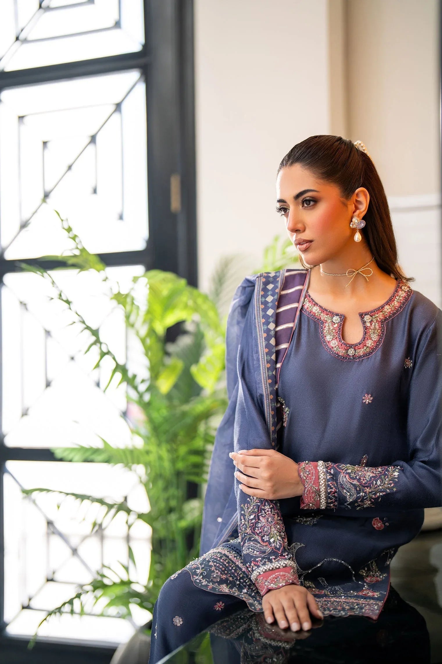 Dhanak | SS 25 Luxury Pret | SS25DL-0312 - Aqsa Fabrics