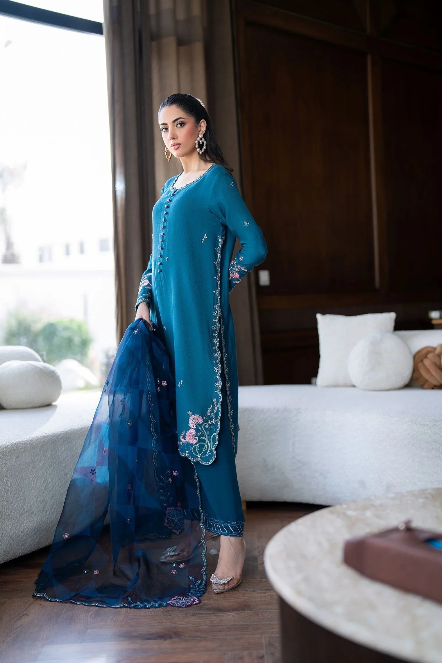 Dhanak | SS 25 Luxury Pret | SS25DL-0315 - Aqsa Fabrics