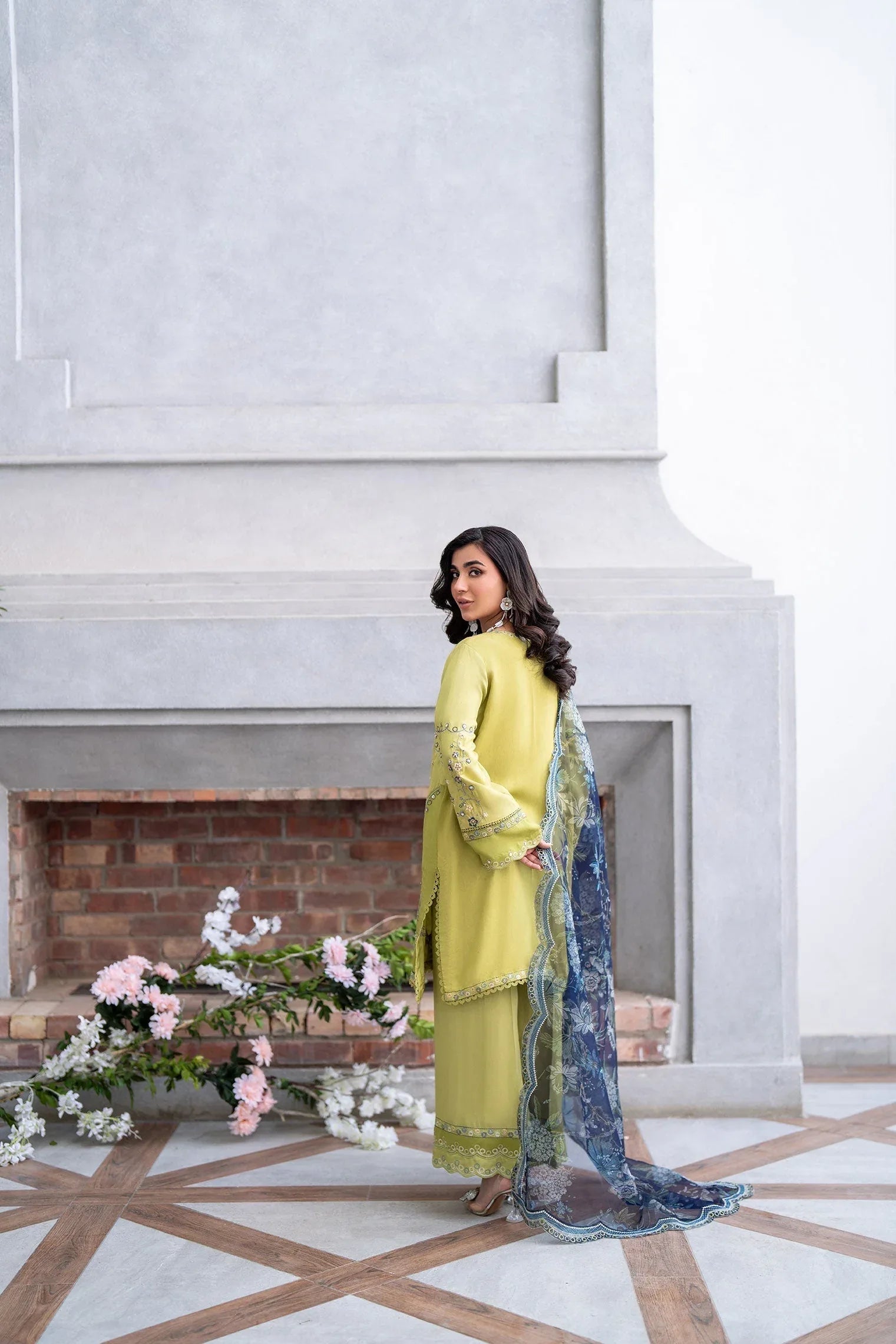 Dhanak | SS 25 Luxury Pret | SS25DL-0318 - Aqsa Fabrics
