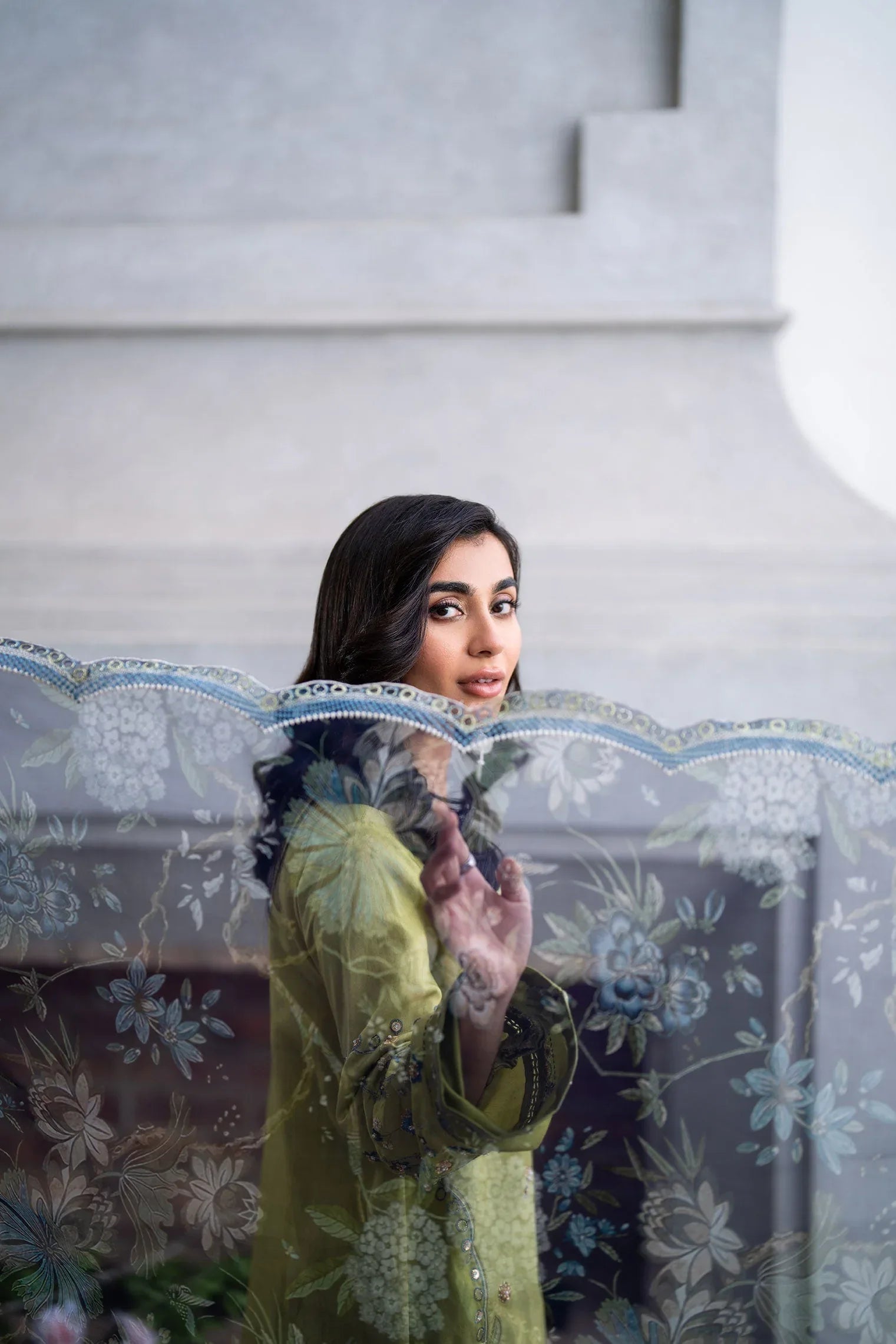 Dhanak | SS 25 Luxury Pret | SS25DL-0318 - Aqsa Fabrics