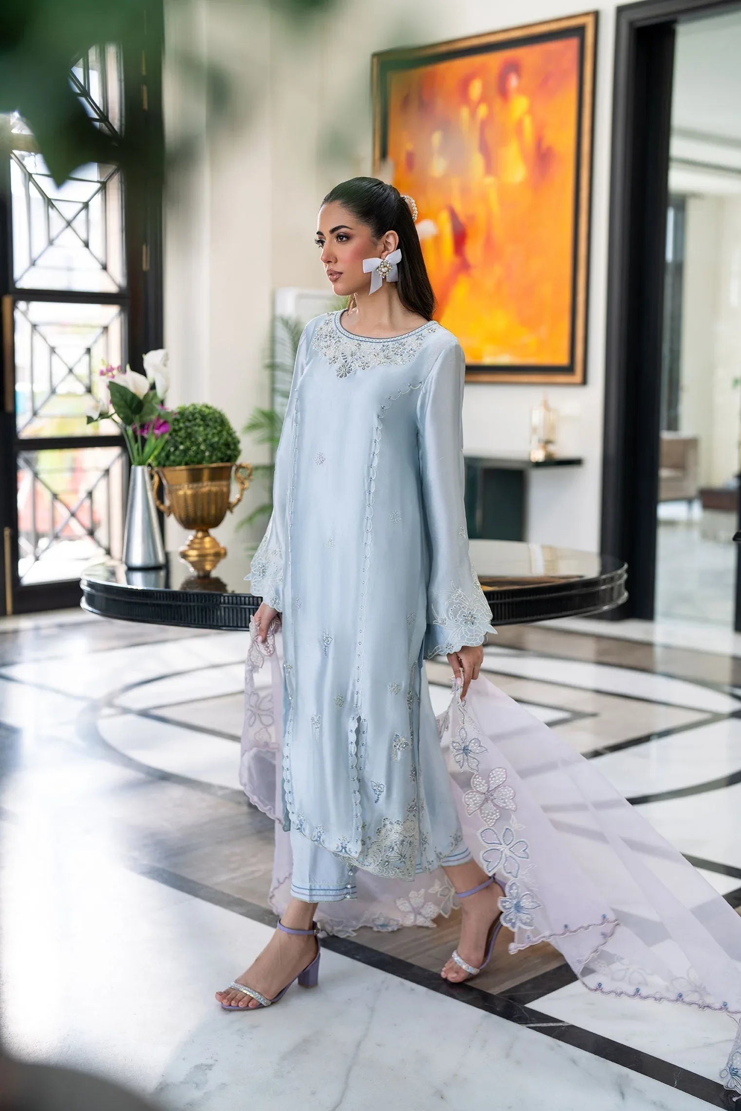 Dhanak | SS 25 Luxury Pret | SS25DL-0320 - Aqsa Fabrics