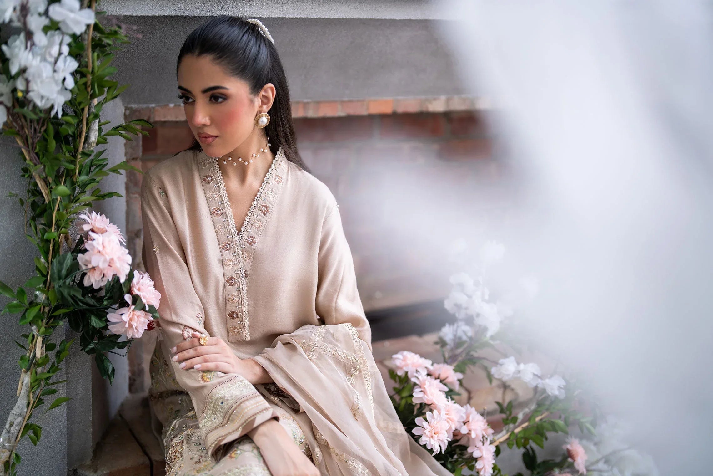 Dhanak | SS 25 Luxury Pret | SS25DL-0322 - Aqsa Fabrics
