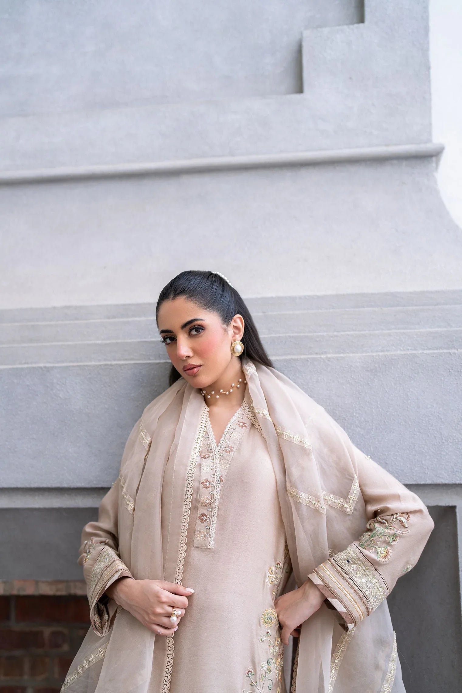 Dhanak | SS 25 Luxury Pret | SS25DL-0322 - Aqsa Fabrics