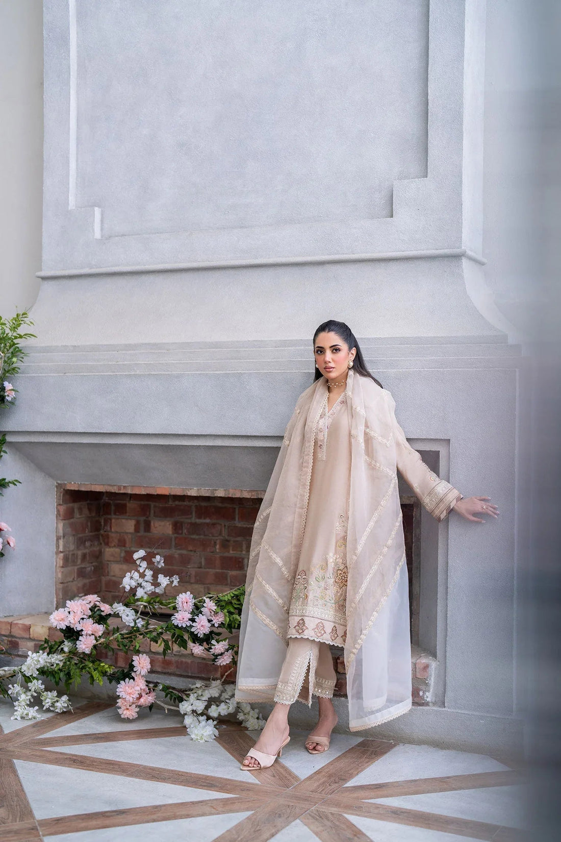 Dhanak | SS 25 Luxury Pret | SS25DL-0322 - Aqsa Fabrics