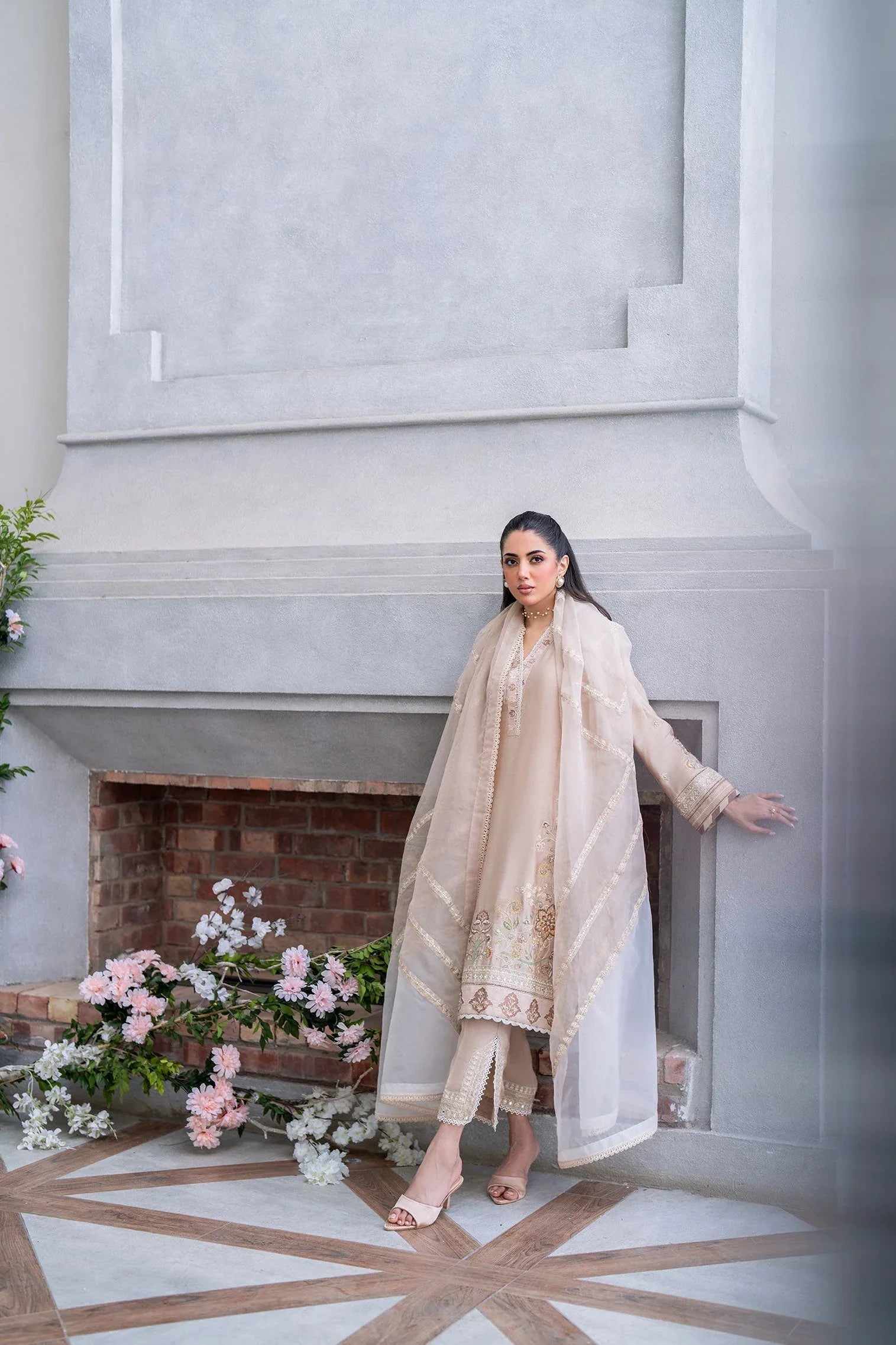 Dhanak | SS 25 Luxury Pret | SS25DL-0322 - Aqsa Fabrics