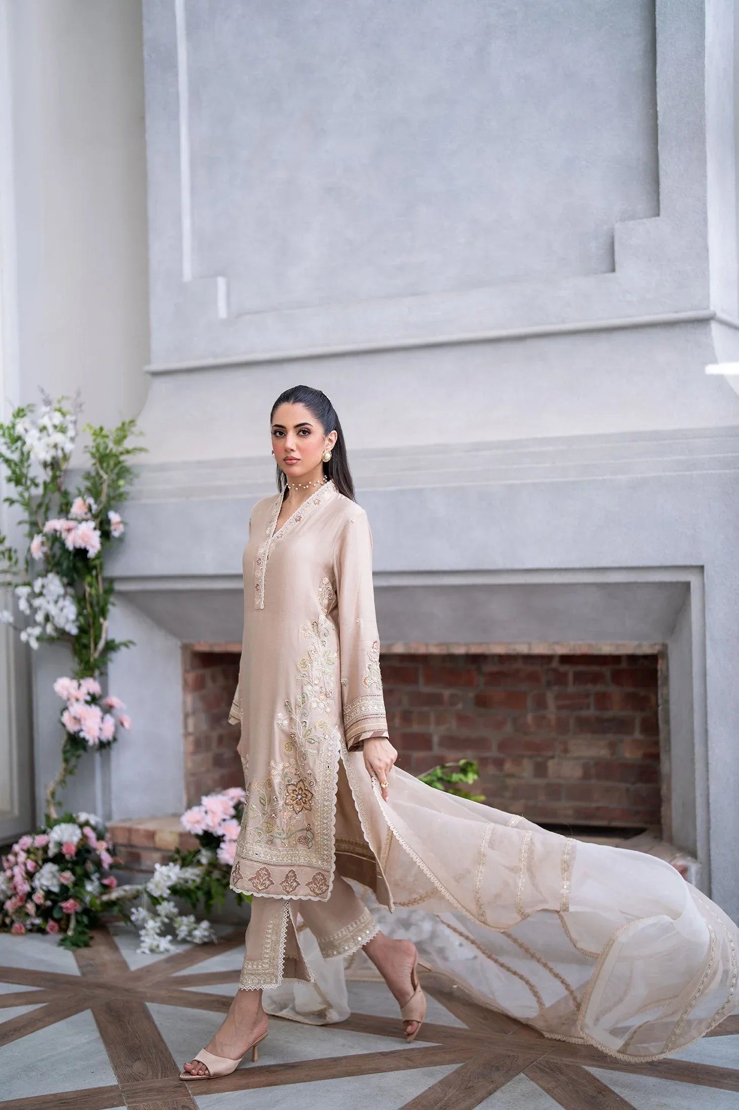 Dhanak | SS 25 Luxury Pret | SS25DL-0322 - Aqsa Fabrics