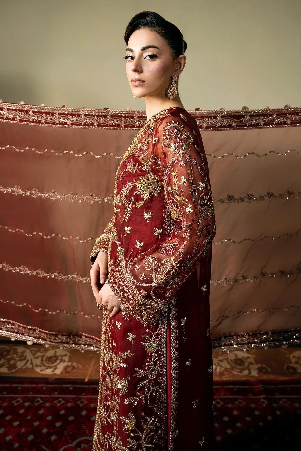 Mina Kashif | Kahani Formals | Serika - Aqsa Fabrics