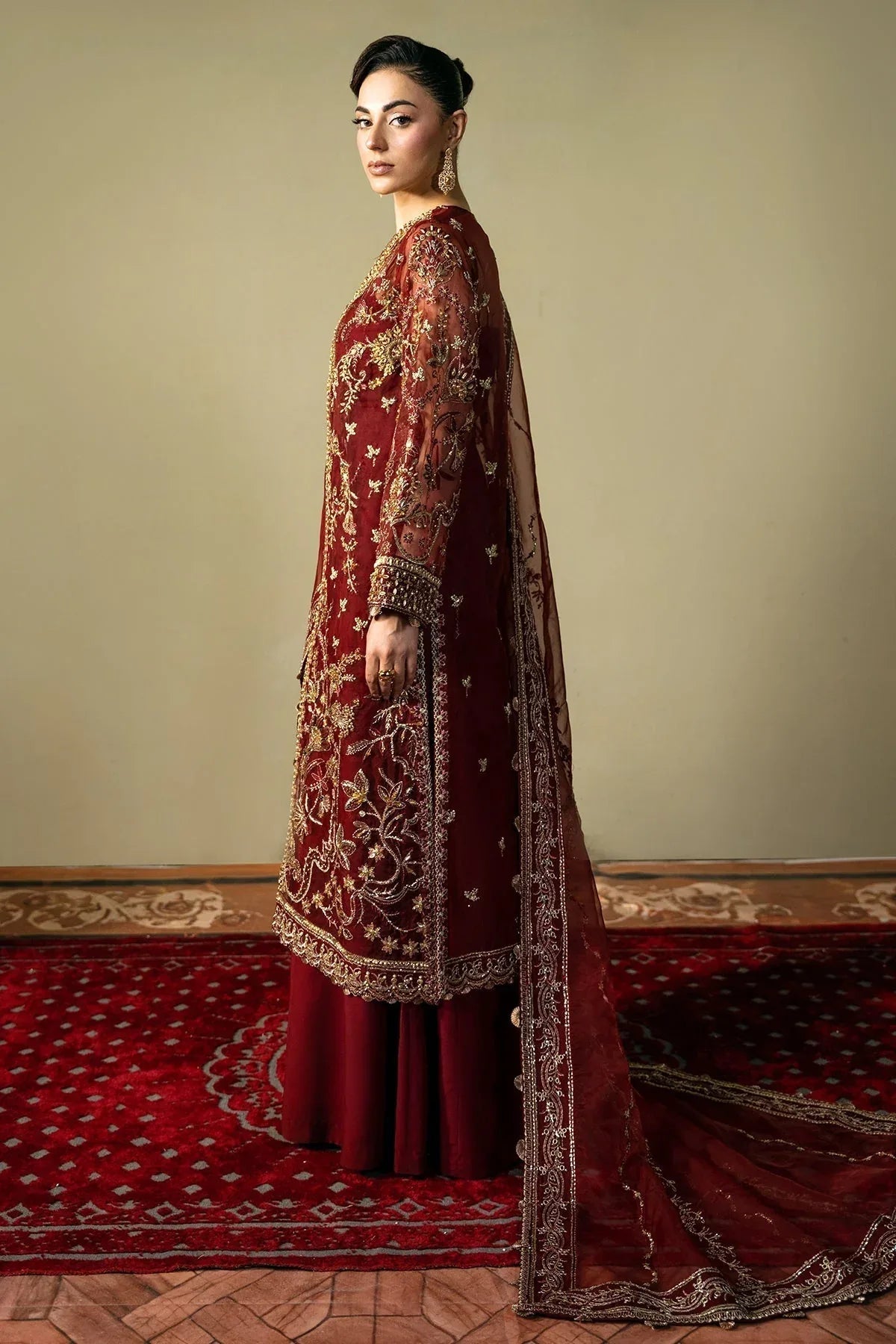 Mina Kashif | Kahani Formals | Serika - Aqsa Fabrics