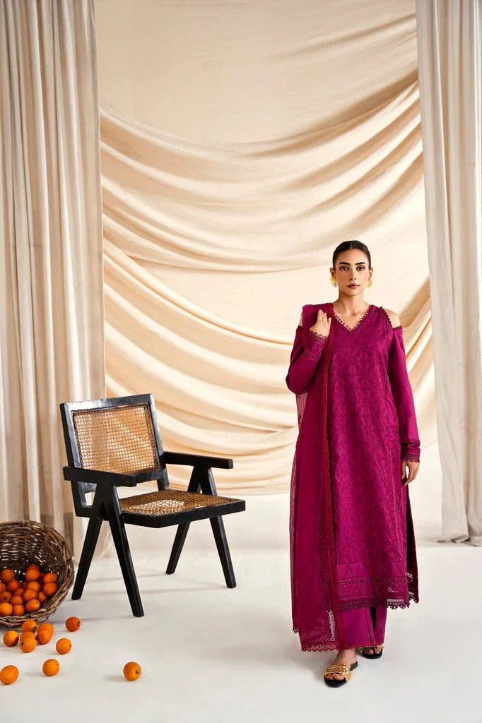 Florent | Festive Lawn 24 | FLF - 6B - Aqsa Fabrics