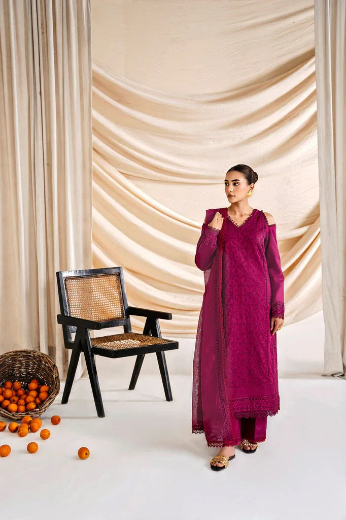 Florent | Festive Lawn 24 | FLF - 6B - Aqsa Fabrics