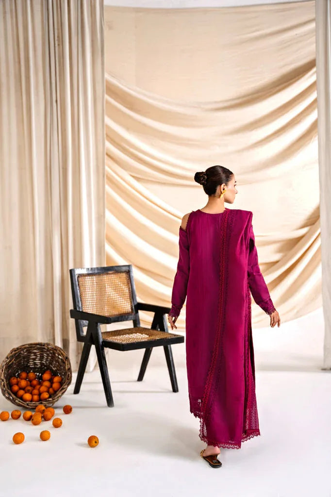 Florent | Festive Lawn 24 | FLF - 6B - Aqsa Fabrics