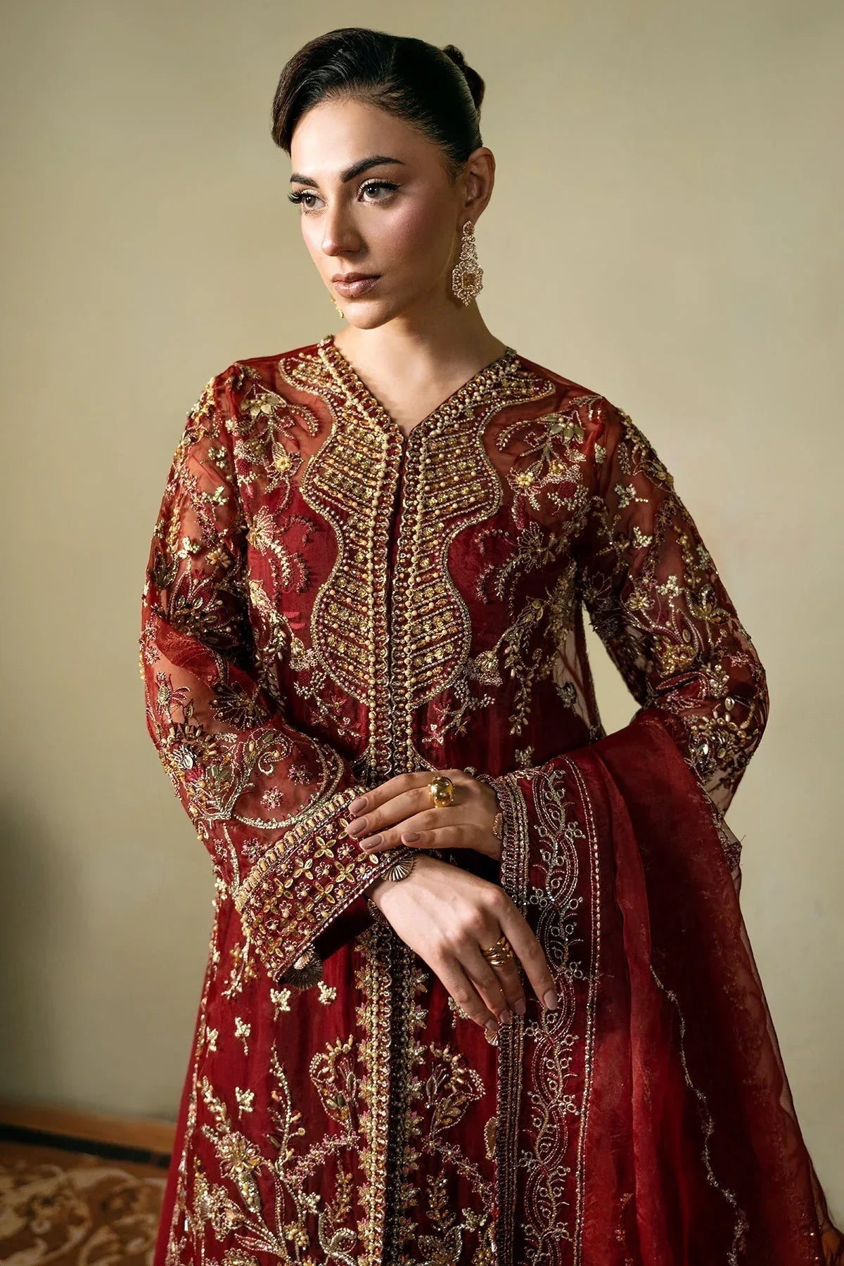 Mina Kashif | Kahani Formals | Serika - Aqsa Fabrics