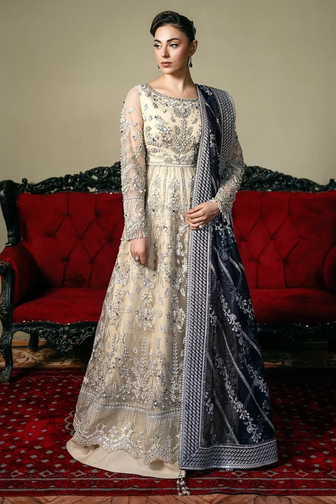 Mina Kashif | Kahani Formals | Araish - Aqsa Fabrics