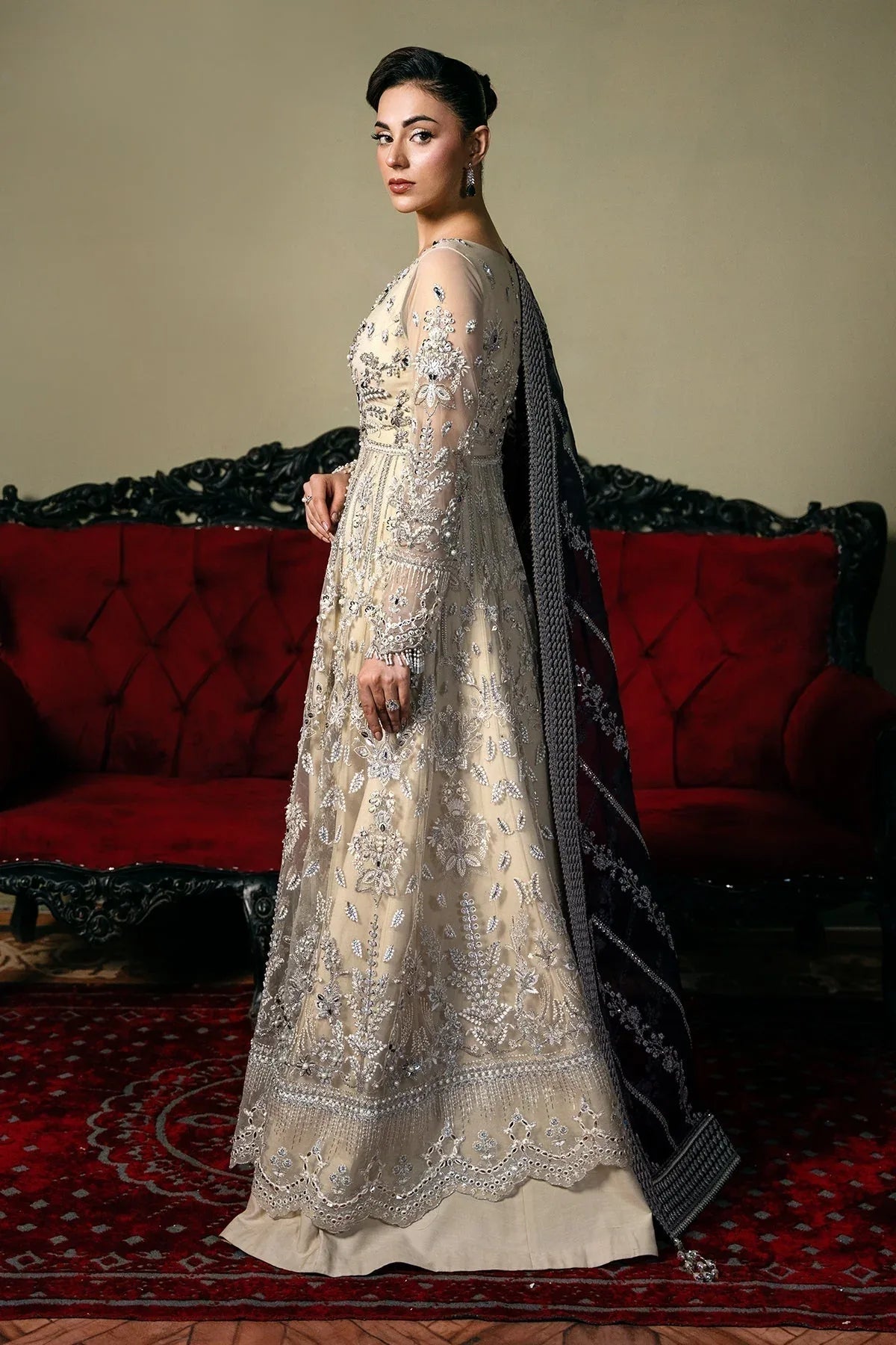 Mina Kashif | Kahani Formals | Araish - Aqsa Fabrics