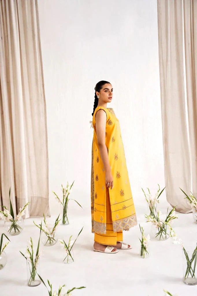 Florent | Festive Lawn 24 | FLF - 1B - Aqsa Fabrics