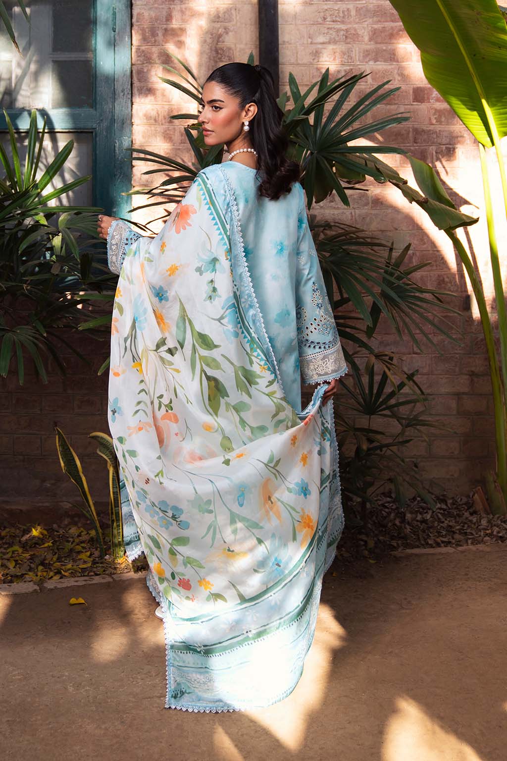 Neeshay | Summer Lines Printkari 25 | SKY-WAVE - Aqsa Fabrics