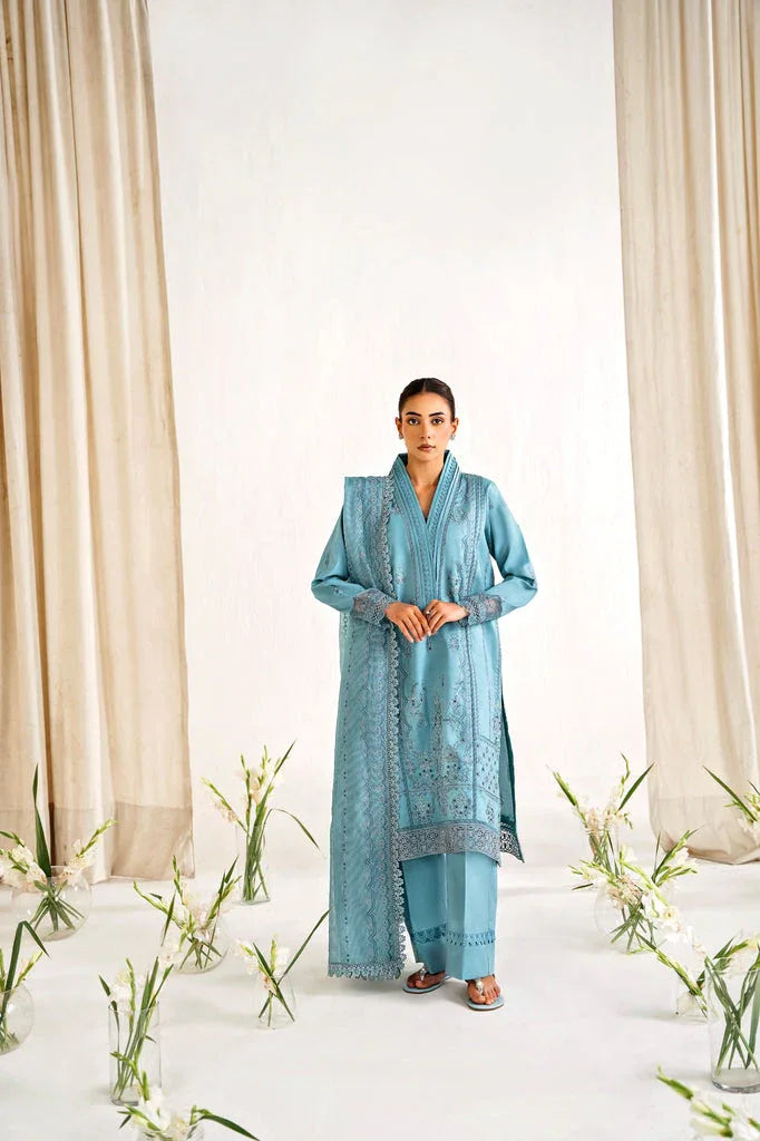 Florent | Festive Lawn 24 | FLF - 2A - Aqsa Fabrics