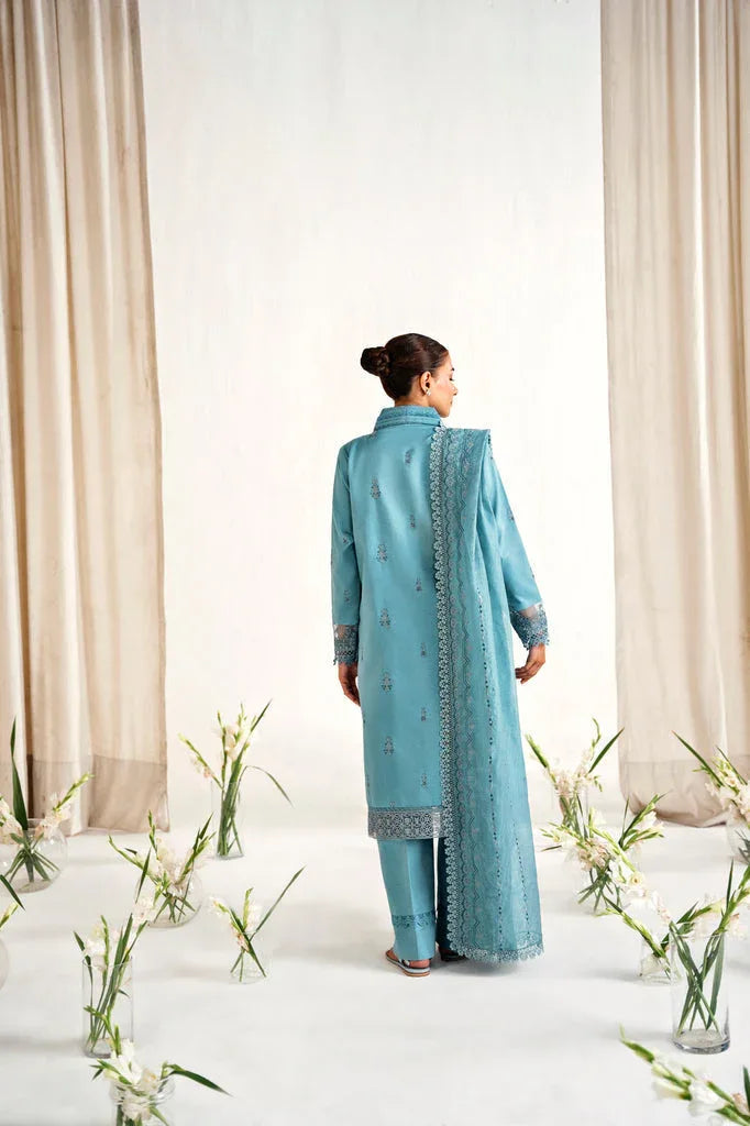 Florent | Festive Lawn 24 | FLF - 2A - Aqsa Fabrics