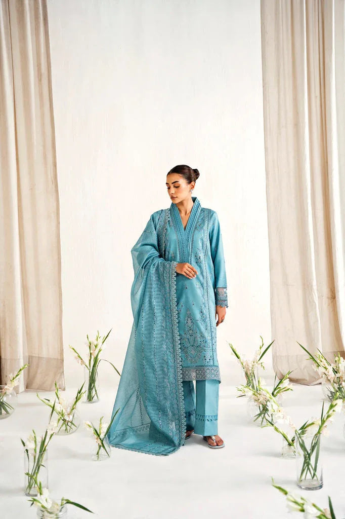 Florent | Festive Lawn 24 | FLF - 2A - Aqsa Fabrics